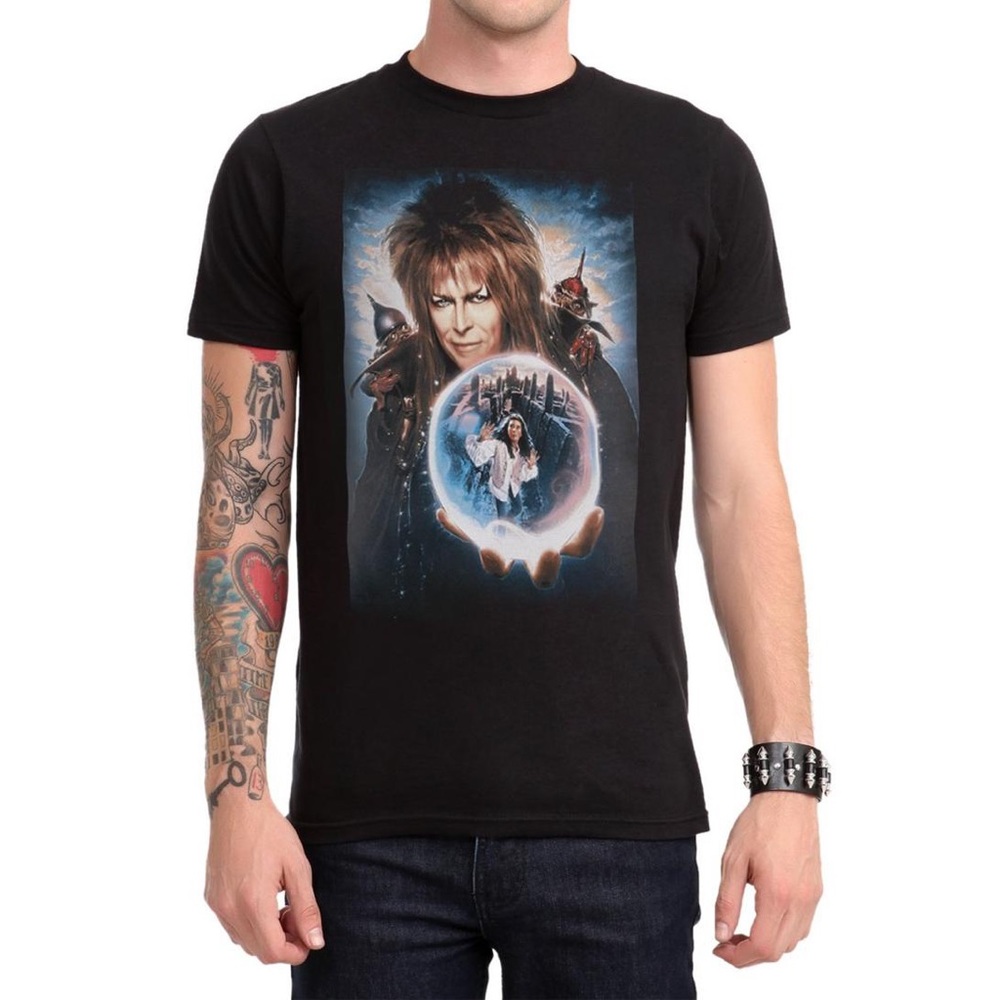 Hot Topic Labyrinth Movie Poster T Shirt